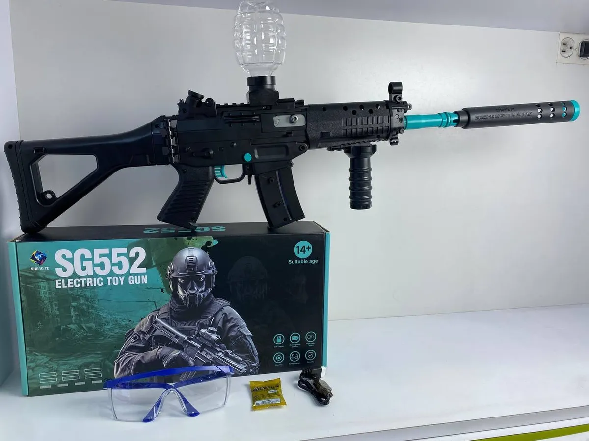 💥 PISTOLA DE HIDROGEL 🔫 SG552 POWER ⚡