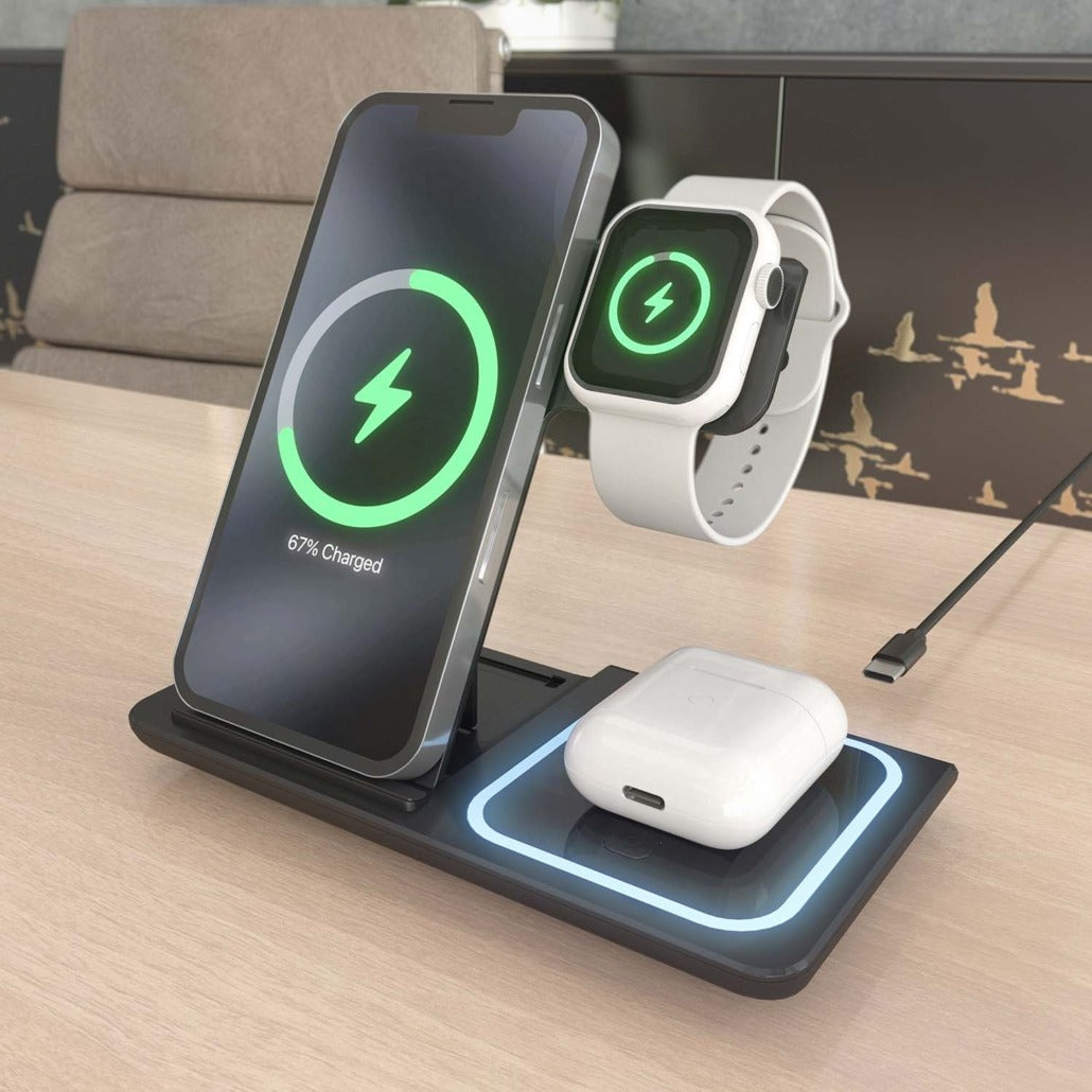 ⚡ CARGA 3EN1 🔄      WIRELESS🚀