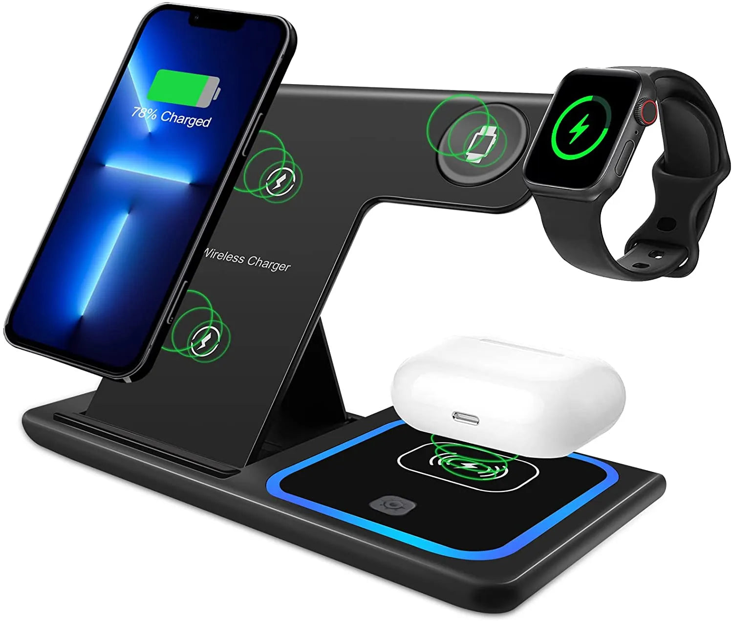 ⚡ CARGA 3EN1 🔄      WIRELESS🚀